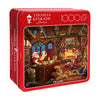 Buffalo Games - Thomas Kinkade Santa Checking His List - 1000 Piece Puzzle