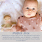 MON AMI Angel Stuffed Doll - 15", Soft Elegant Plush Doll for Little Girls, Use as Toy or Room Decor
