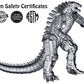 TwCare MechaGodzilla Mecha Monster vs. Kong Toy Action Figure, 2021 Movie Series Movable Joints King of The Monsters Dinosaur Birthday Kid Gift