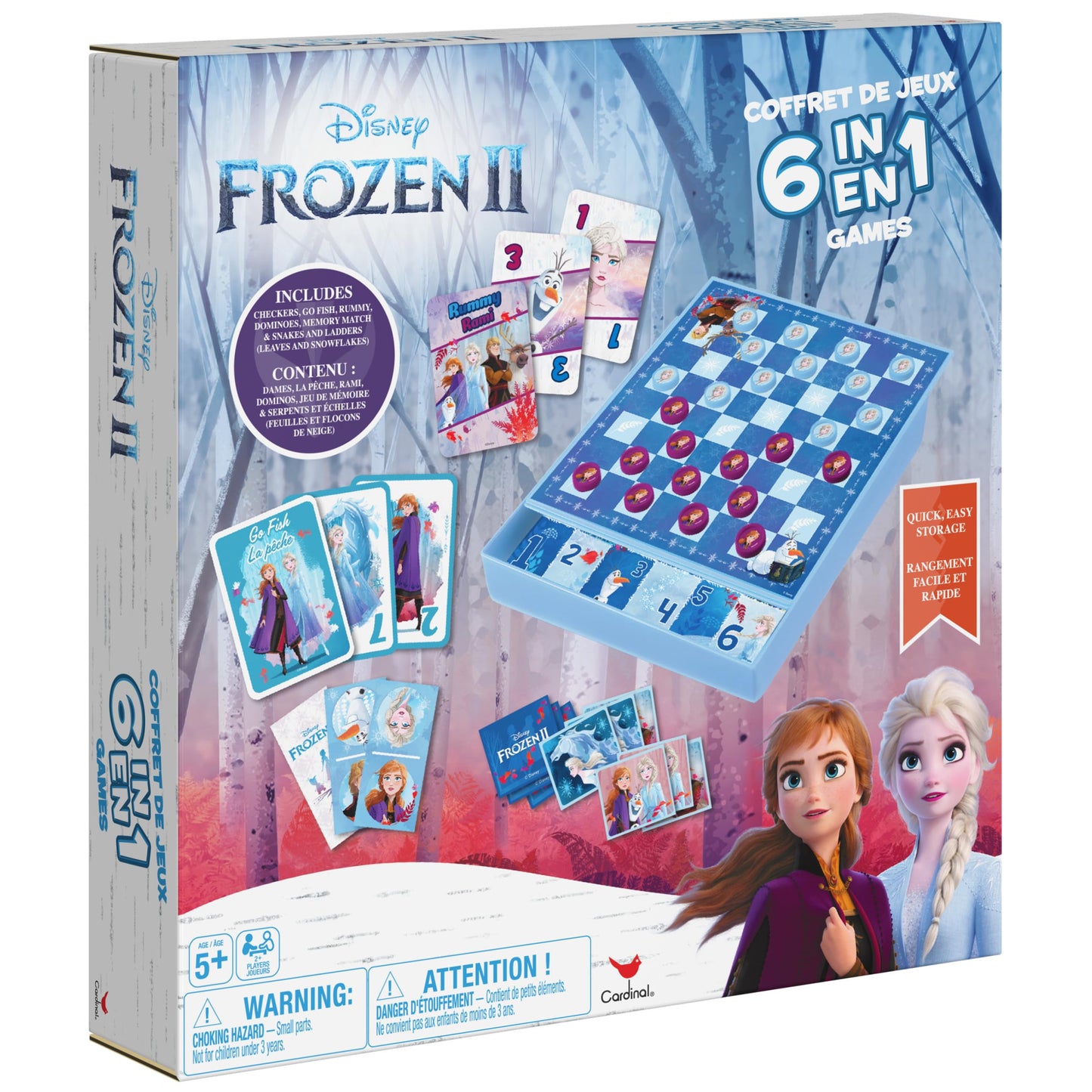 Disney Frozen 2 6-in-1 Game House for Kids and Families