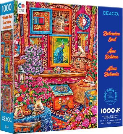 Ceaco - Michael Fishel - Bohemian Soul - 1000 Piece Jigsaw Puzzle