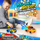 Team Power 2 Pack Monster Truck Toys Drone Warrior, Disc-Launching 5.2" Battle Trucks Pull-Back & Go, Age 3, 4-7 and Above Boys Birthday Gifts [Amazon