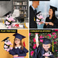 DolliBu Cow Graduation Plush Toy - Soft Huggable Graduation Stuffed Animal Dress Up with Gown and Cap with Tassel Outfit - Cute Graduation Gift