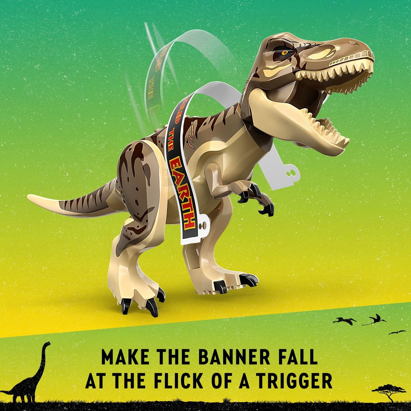 LEGO Jurassic Park Visitor Center: T. rex & Raptor Attack 76961 Buildable Dinosaur Toy; Gift for Teens and Kids Aged 12 and Up, Including a Dino