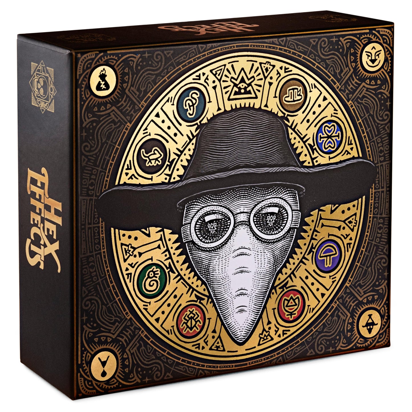 Hex Effects by Pillbox Games | A Fast-Paced Card Game with Potions and disasters | Ages 10+ | 2-8 Players | 10-30 Minute Playing Time | Easy-to-Learn