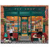 White Mountain 500 Piece Jigsaw Puzzle Nostalgic Dog, Local Pet Store