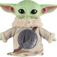 Mattel Star Wars the Mandalorian & Grogu Movie Grogu 6-inch Tall Plush with Embroidered Rondel Design on Chest Vinyl Head Soft Plush Body and Hands