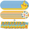 Unique Pokémon Party Supplies | Tableware Mega Party Set | Serves 24 | Officially Licensed | Plates, Napkins | Birthday Party Set For Kids, Boys