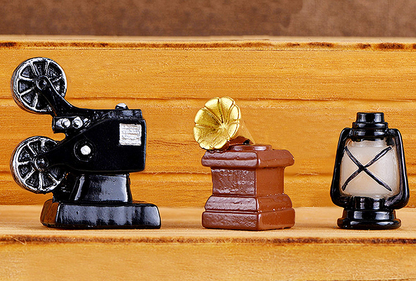 12Pcs Dollhouse Furniture Accessories Decor, Miniature Doll House Retro Home Appliances Ornaments, Mini Simulated Furniture Models for Pretend Play