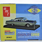 AMT 1:25 Scale Clear Polystyrene Car Model Display Case w/4 Backdrops AMT600/12