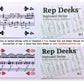 Rep Decks - Keyboard Series: Introductory Edition