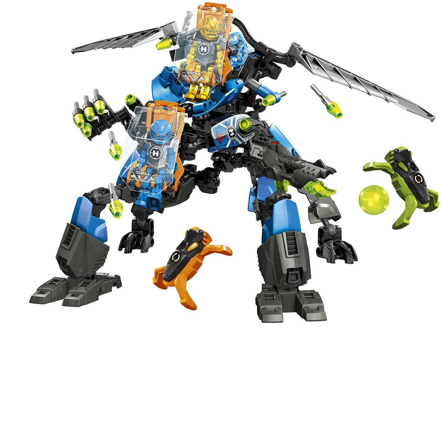 LEGO Hero Factory Surge & Rocka Combat Machine 44028 Building Set