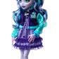 Monster High Fearbook Twyla Doll and Accessories Set with Game Club Theme Including Varsity Jacket, Yearbook, Board Game and Cookies