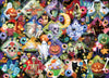 Monster Mashup Halloween Jigsaw Puzzle 1000 Piece - Halloween Collage Puzzle for Adults - Fully Interlocking 1000 Pieces - Randomly Shaped - by
