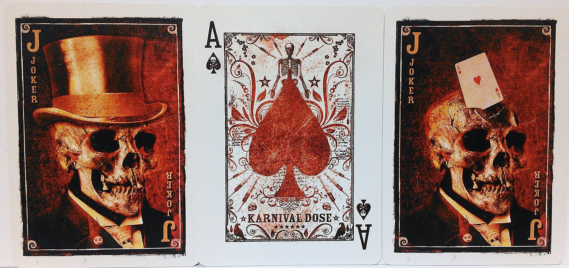 Bicycle Karnival RED Dose Deck Playing Cards -Redux Edition (Ltd Ed)