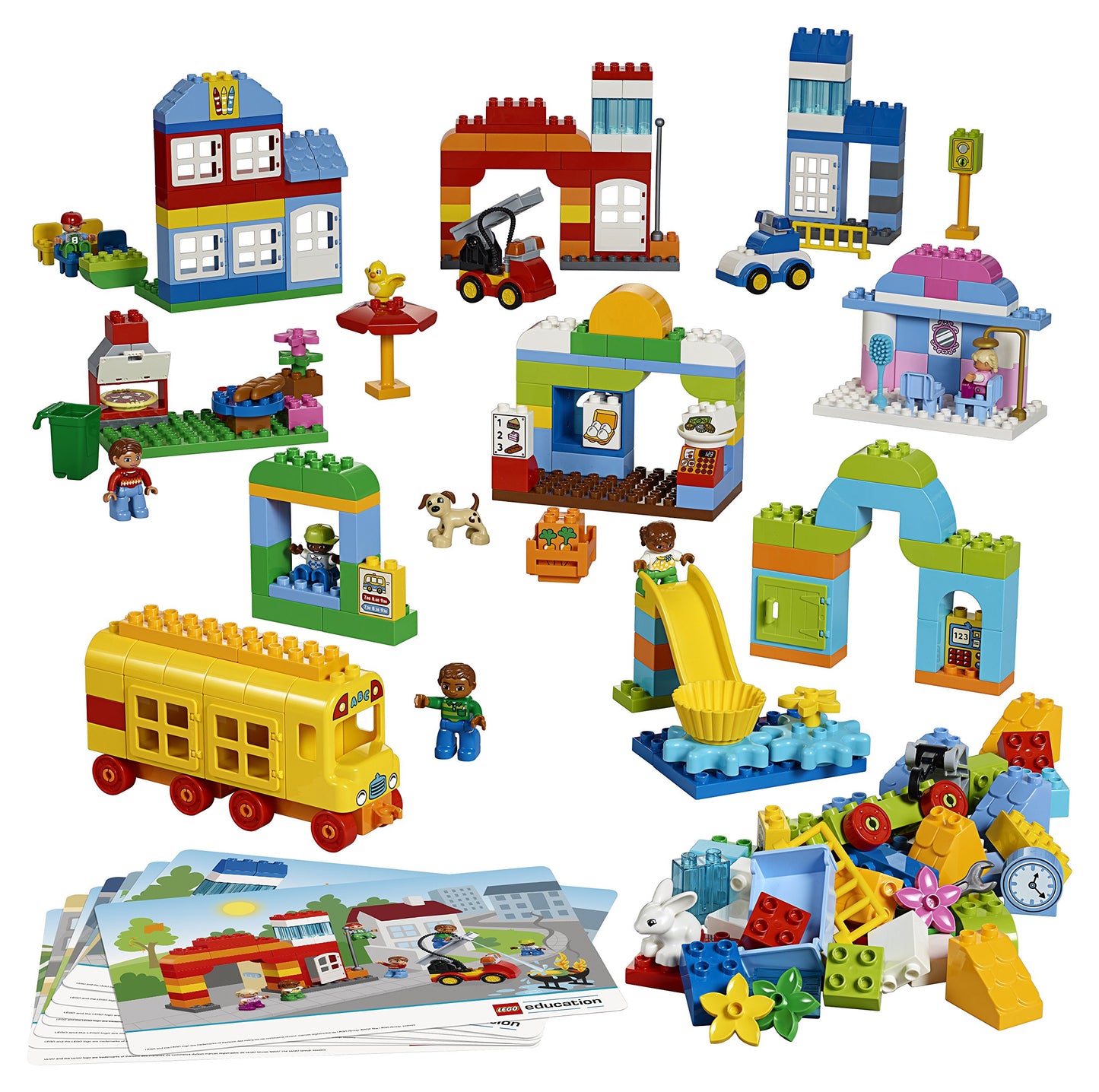 LEGO Education 45021 Our Town, Grade: Kindergarten to 1 (Pack of 288)