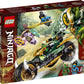 LEGO NINJAGO Lloyd’s Jungle Chopper Bike 71745 Building Kit; Ninja Bike Toy Featuring NINJAGO Lloyd and NYA Minifigures, New 2021 (183 Pieces); Top
