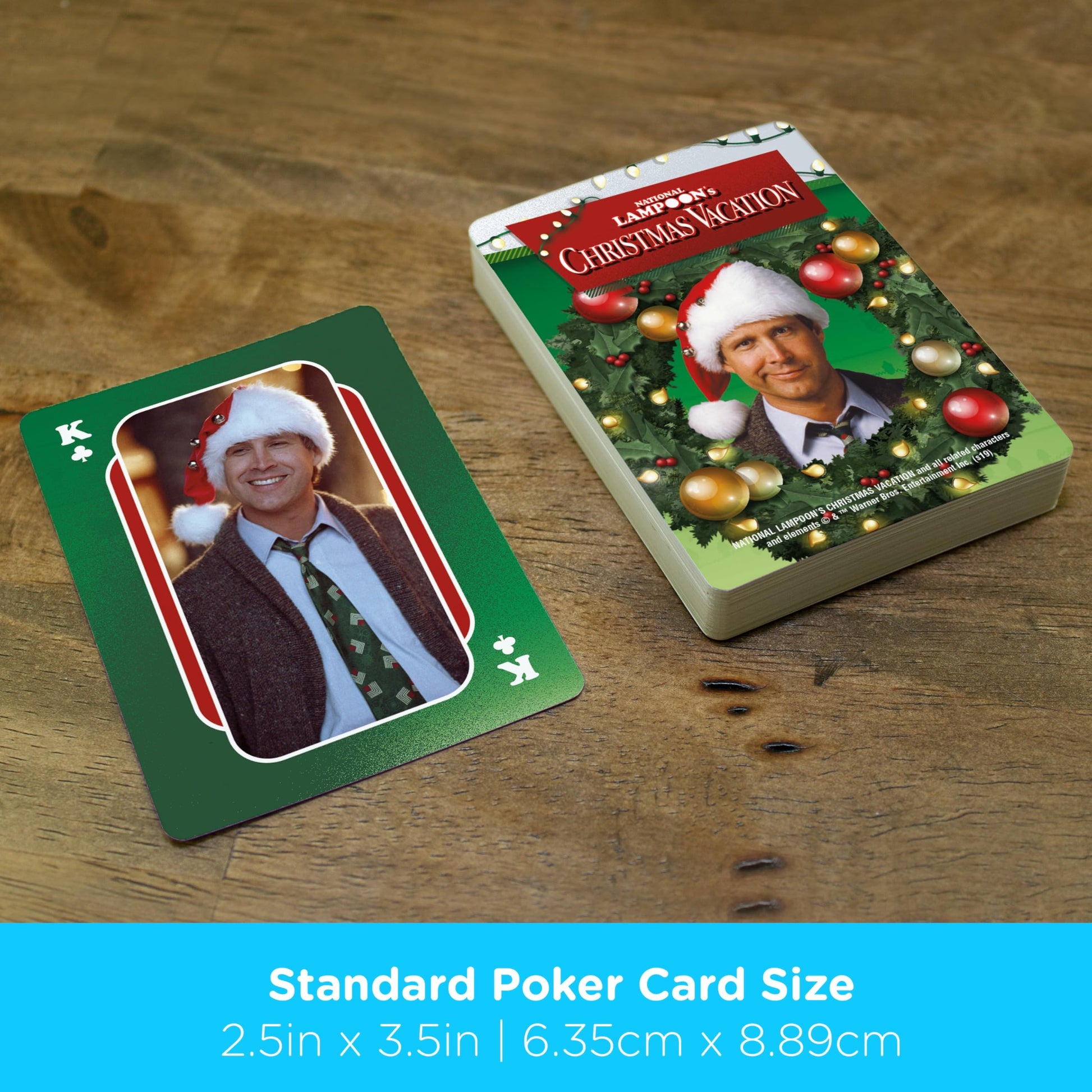 AQUARIUS Christmas Vacation Playing Cards - Christmas Vacation Themed Deck of Cards for Your Favorite Card Games - Officially Licensed National
