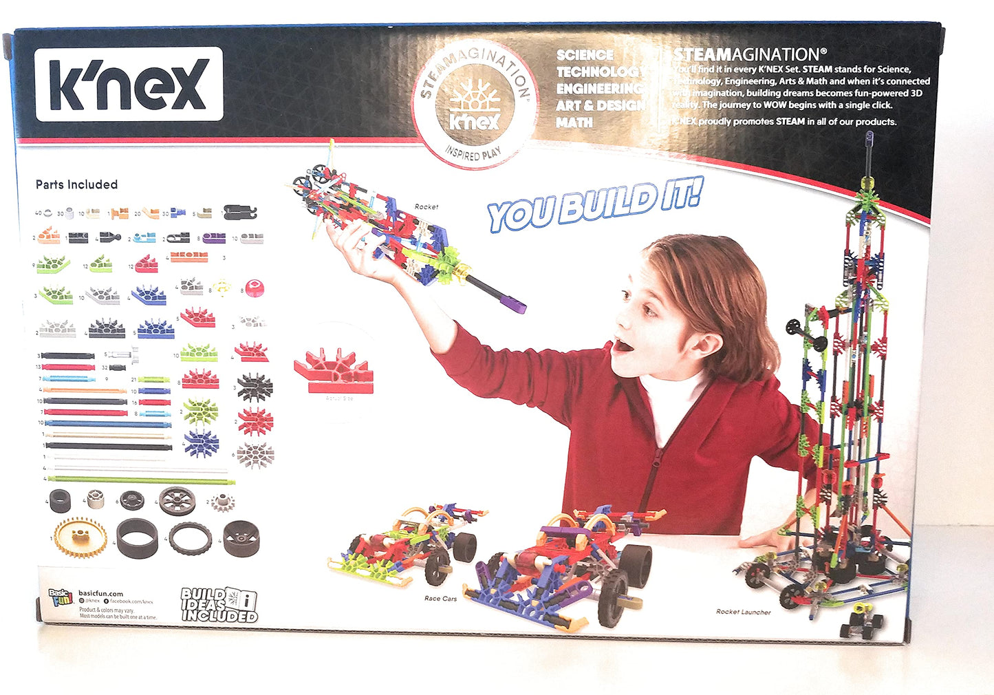 K'NEX 500 Piece Building Set, 7+ years