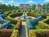 Springbok The English Garden 500 Piece Jigsaw Puzzle for Adults - Cottage Garden Landscape Puzzle - Poster Now Included - Unique Cut Pieces - Made in