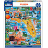 White Mountain 1000 Piece Jigsaw Puzzle Sunshine State, Florida States