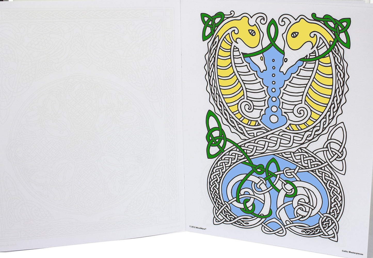 Celtic Masterpieces Coloring Book