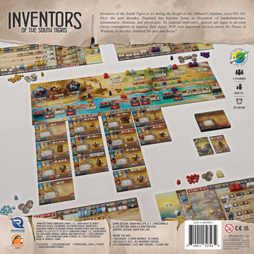 Renegade Game Studios: Inventors of The South Tigris Strategy Board Game, Dice-Building Mechanics, Ages 14+, 1-4 Players, Replayable