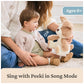 GUND Baby Peeki Puppy 12-Inch Interactive Animated Musical Plush for Babies