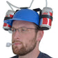 Fairly Odd Novelties Beer Soda Guzzler Helmet Drinking Party Hat, Blue