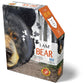 e11even Madd CAPP Puzzles - I AM Bear - 300 Pieces - Animal Shaped Jigsaw Puzzle, 6010