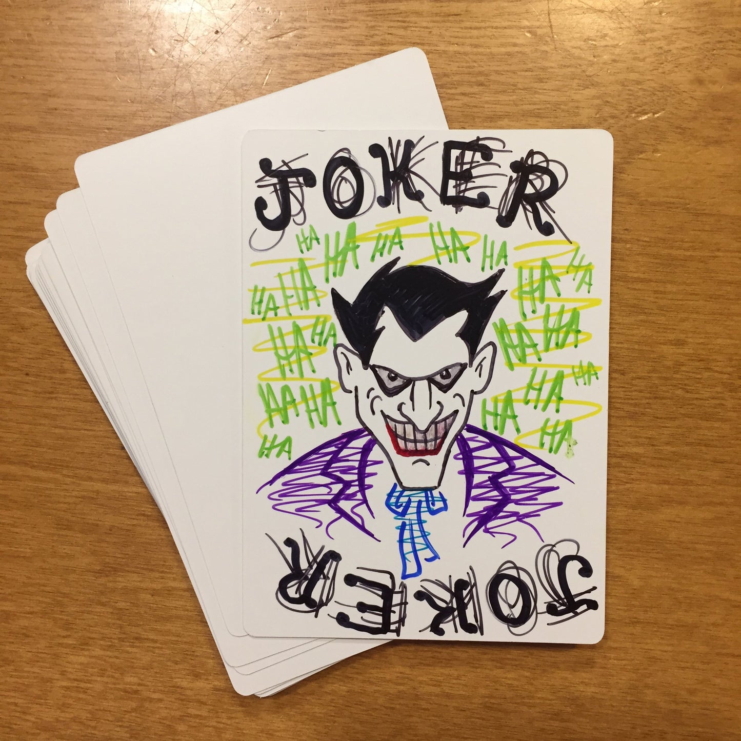 Apostrophe Games Blank Playing Cards (Poker Size, Uncoated) 2.5" x 3.5", 180 Blank Flash Cards, Board Game Cards & Study Guide Cards