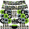 Gaming Theme Birthday Party Decorations,Call Of Du_ty Party Supply Set for Kids with 1 Happy Birthday Banner ,24 Cupcake Toppers ,18 Call Hero