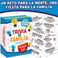 DiVU Games Trivia en Familia - Board Game en Español for Family, Friends, Adults & Teens | Juego de Cartas | Fun and Educational Trivia for Party