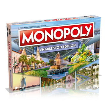 Monopoly Board Game Charleston Edition: 2-6 Players Family Board Games for Kids and Adults, Board Games for Kids 8 and up, for Kids and Adults, Ideal