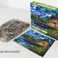 Springbok's 1000 Piece Jigsaw Puzzle Moon Cabin Retreat - Made in USA