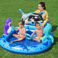 Bestway H2OGO! Polar Pals Kids Inflatable Water Play Center (53" x 51.5" x 28.5") | Outdoor Summer Pool Toy for Children Ages +2