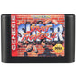 Console Heroes Super Street Fighter II Collectible Diorama - Mini Ryu & Ken Figures with Dock Stage Scene - Retro SEGA Genesis Cartridge Display &
