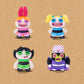 Fuggler Powerpuff Girls 9-Inch Plush Toy (Mojo JoJo) by ZURU - Funny Ugly Monster Stuffed Animal with Human-Like Teeth, Collectible Plush for Kids