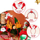 JOYIN 16PCS Cute Christmas Headbands, Festive Set, Great for Christmas Parties, Holiday Party Favors, Unique Design, Wide Application, Premium