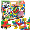 Ryan's Room Thistle Blocks - STEM Toys Building Blocks - Innovative Building Toys for Toddlers 3-5 - 210 Pieces Colorful, Chunky Interlocking