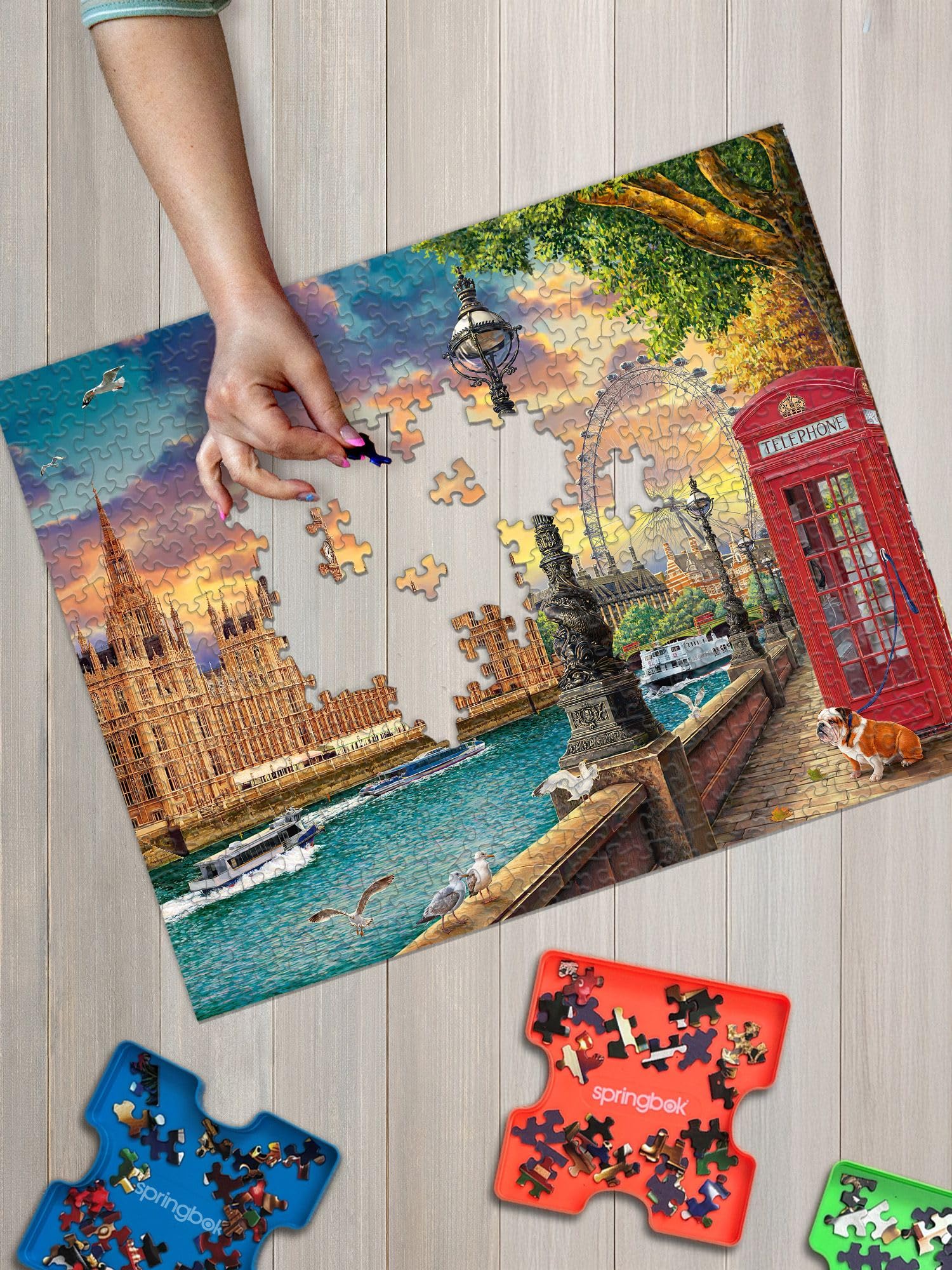 Springbok London Calling 500 Piece Jigsaw Puzzle for Adults