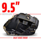 Franklin Sports Meshtek Teeball Fielding Glove with Ball - Right Hand Throw - 9.5" - Black/Gold
