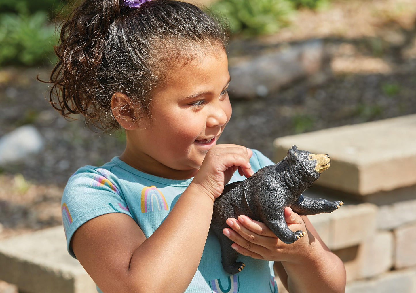 Learning Resources Jumbo Forest Animals - Fine Motor Skills for Children , School Figurines for Kids, Montessori Toddler, Imaginative Play , Party
