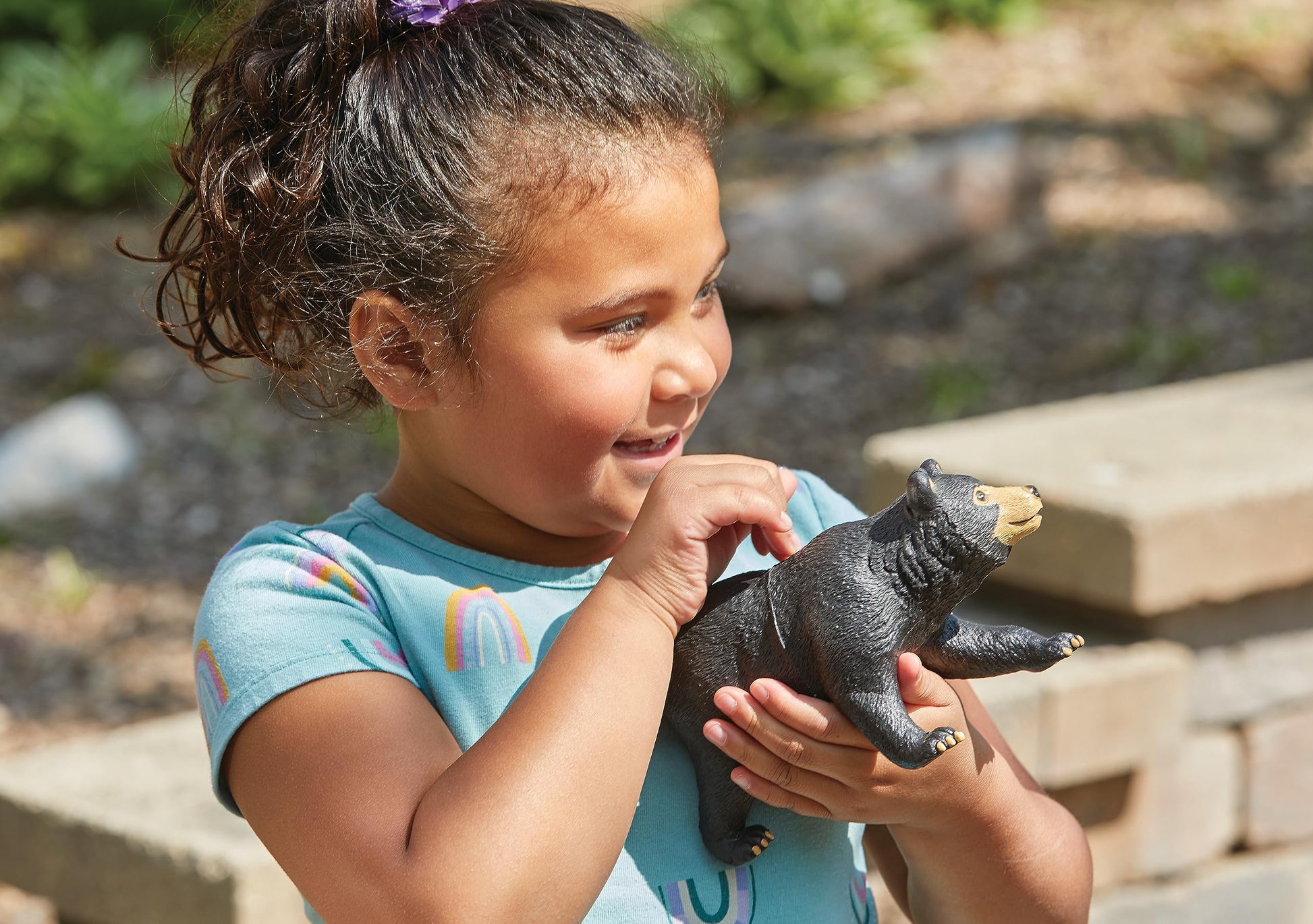 Learning Resources Jumbo Forest Animals - Fine Motor Skills for Children , School Figurines for Kids, Montessori Toddler, Imaginative Play , Party