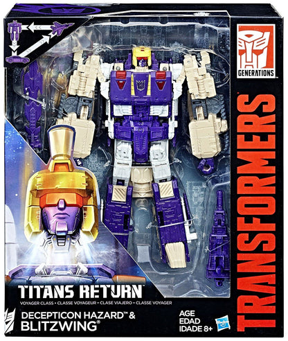 Transformers Generations Voyager Blitzwing Action Figure