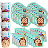 Birthday Galore Hedgehog Party Supplies for Kids and Adults - Fun Celebration Set with Plates, Napkins, Cups, Tableware, Quick Setup, Colorful