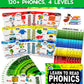 Phonics Flash Cards with Proven Spaced Repetition Learning System - Learn to Read in 20 Phonic Stages - Digraphs CVC Blends Long Vowel Sounds Phonics