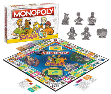 USAOPOLY Monopoly Scooby-Doo! Board Game | Official Merchandise Based on the Popular Cartoon | Classic Monopoly Game Featuring Characters