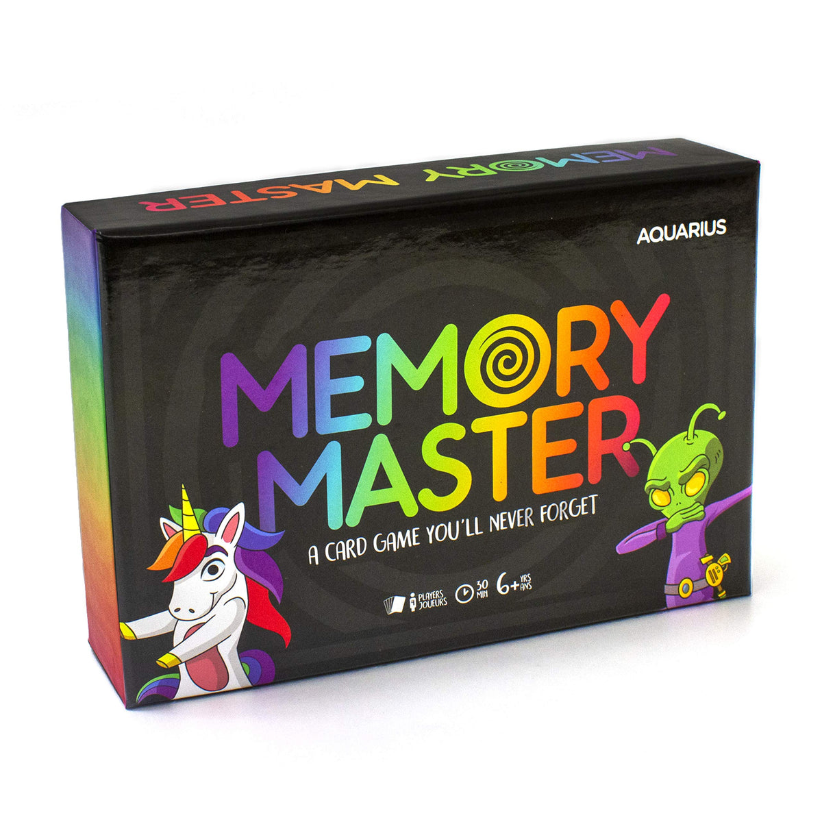 Aquarius Memory Master Card Game - Fun Family Party Game for Kids, Teens & Adults - Entertaining Family Game Night Gift - 4 Players - Ages 6 & Up