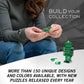 Green Tin Robot Crystal 3D Puzzle, 39-Pc Brain Teaser, Ages 12+